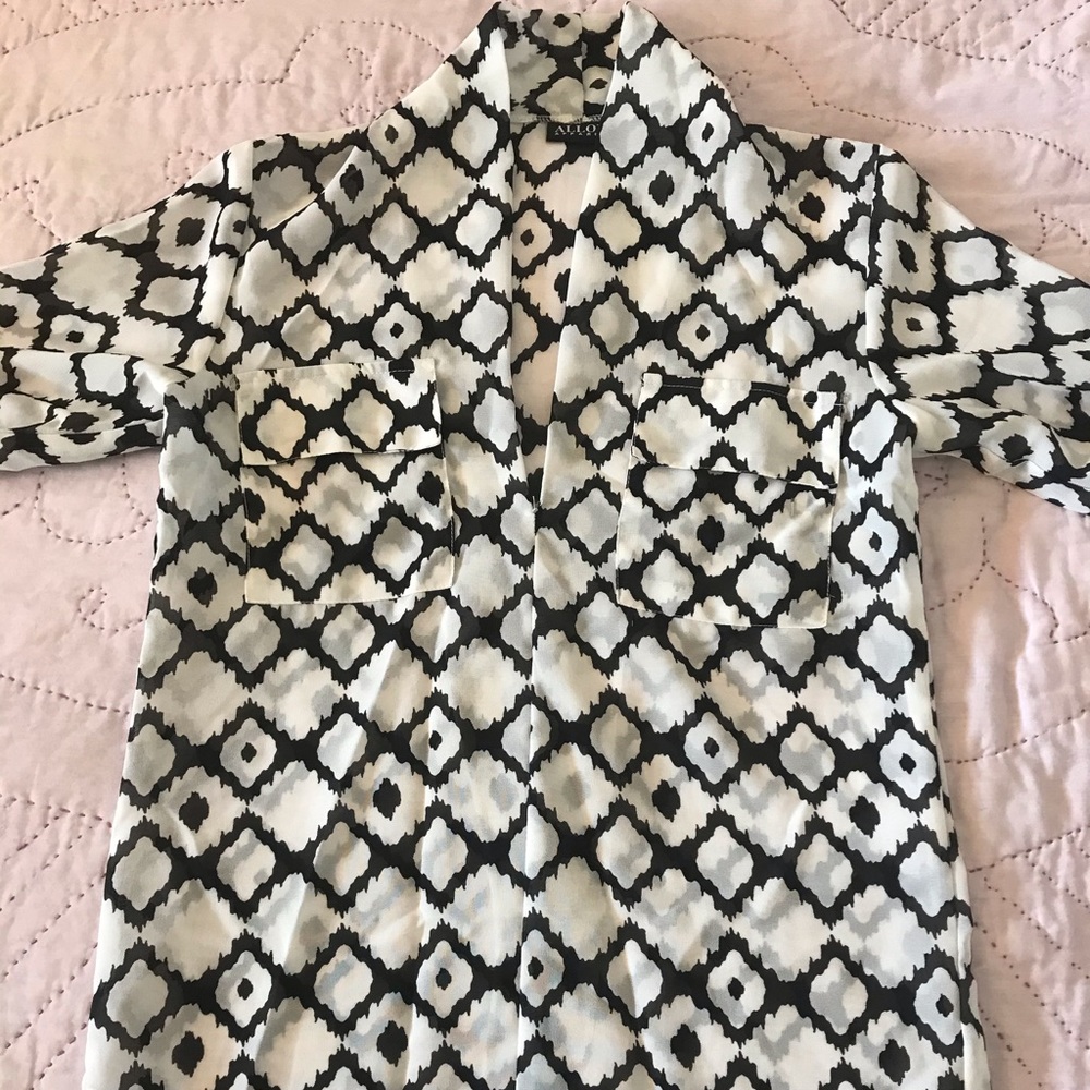 Sheer blouse